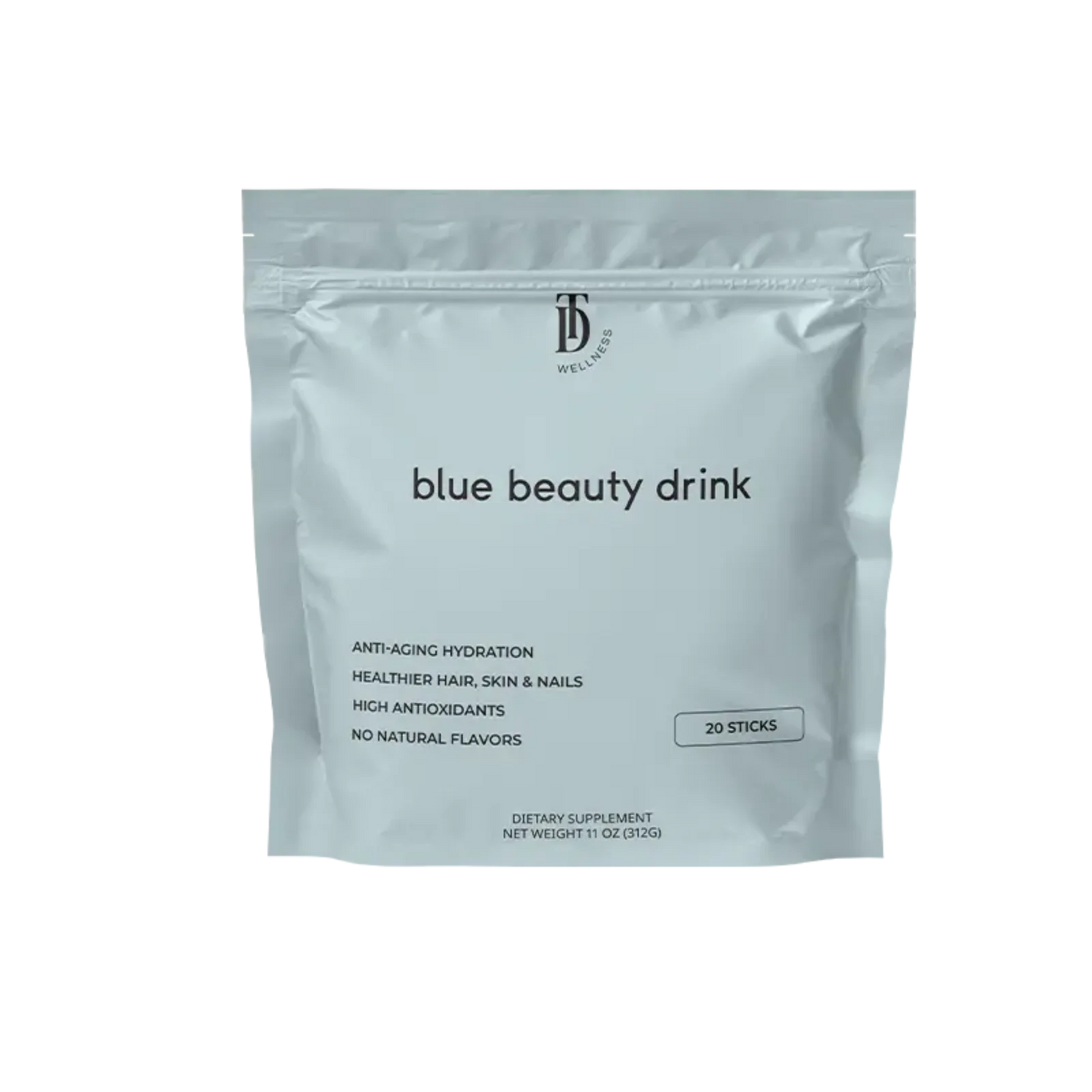 Taylor Dukes Wellness Blue Beauty Drink