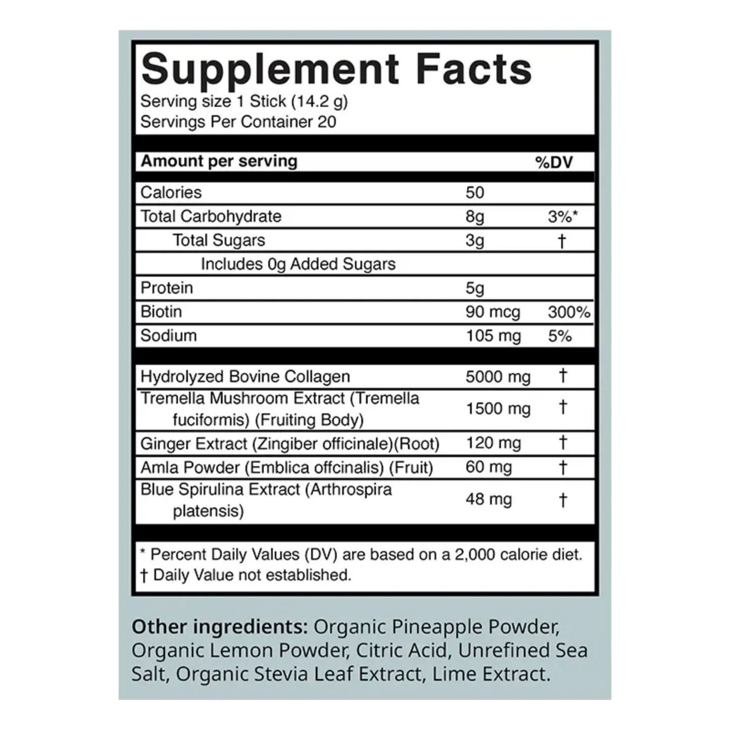 Taylor Dukes Wellness Blue Beauty Drink