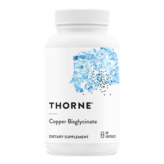 Thorne Copper Bisglycinate 60 cap