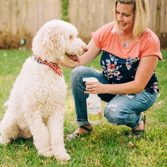 Wondercide Flea & Tick Spray for Pets + Home with Natural Essential Oils - 16 oz.