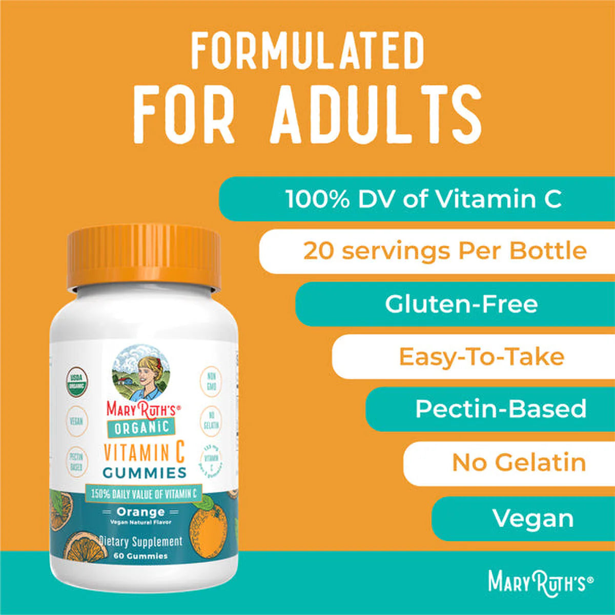 Organic Vitamin C Gummies (60 Gummies) (Copy)