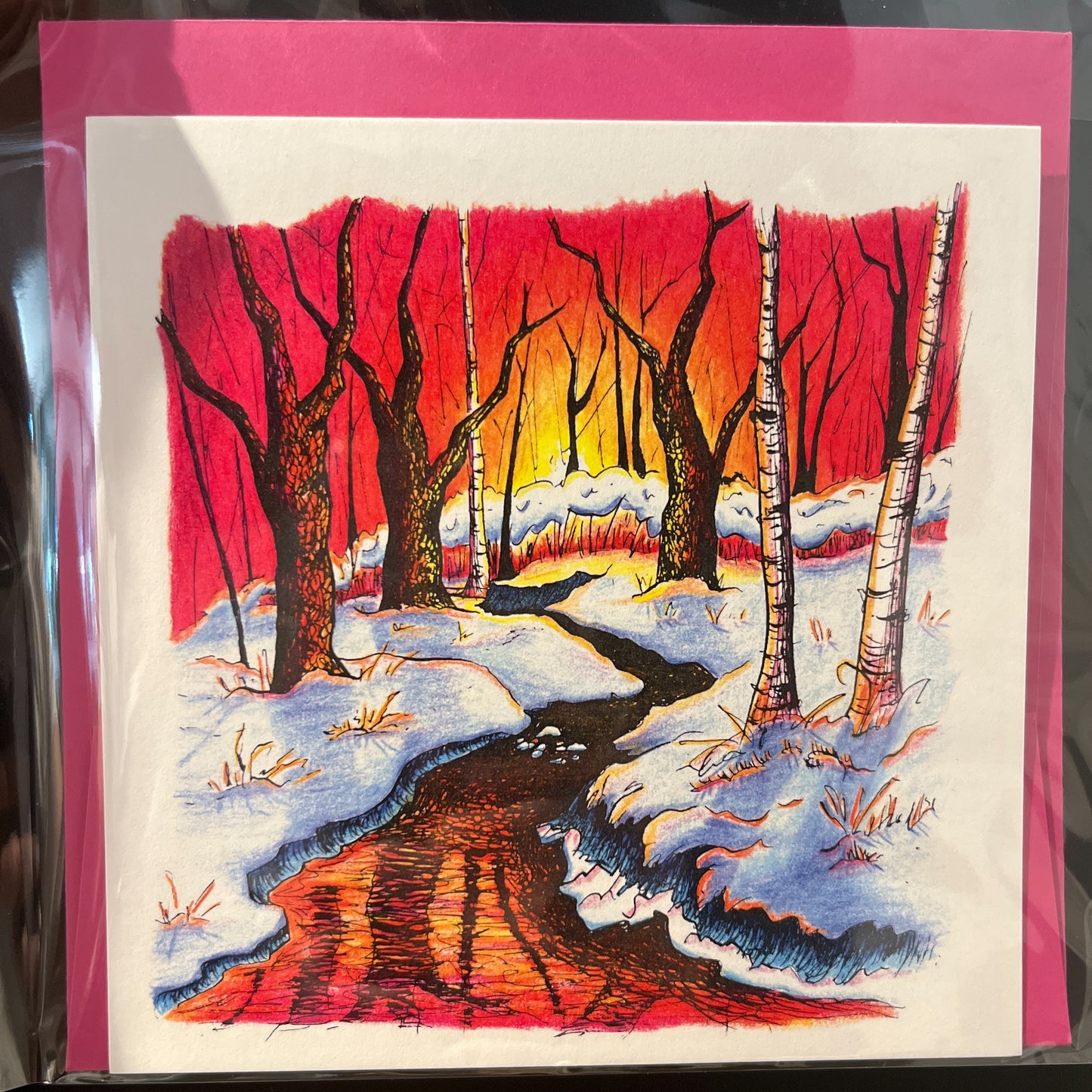 Biophilia & Ink Hand-Drawn Card