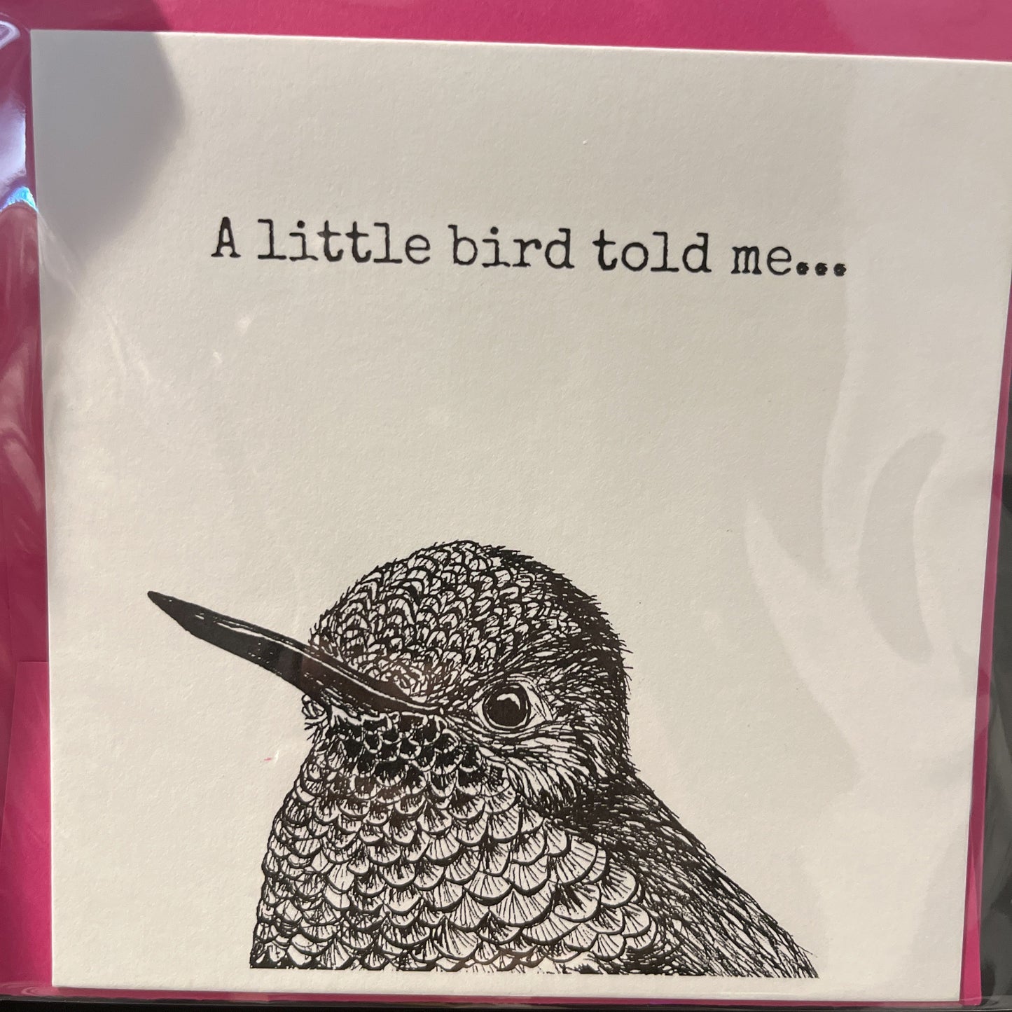 Biophilia & Ink Hand-Drawn Card