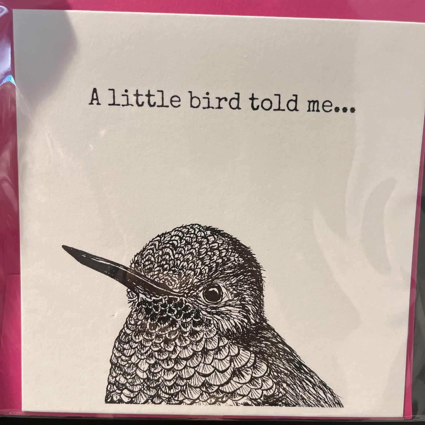 Biophilia & Ink Hand-Drawn Card