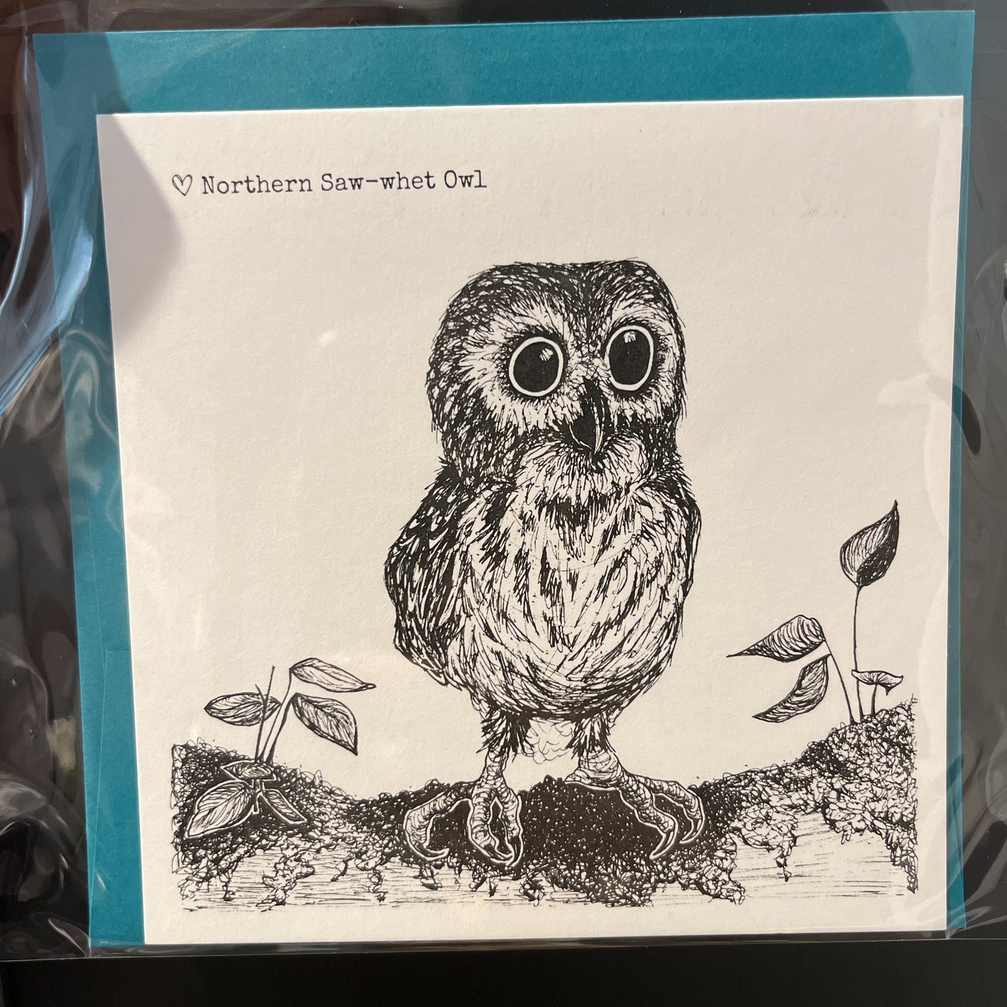 Biophilia & Ink Hand-Drawn Card