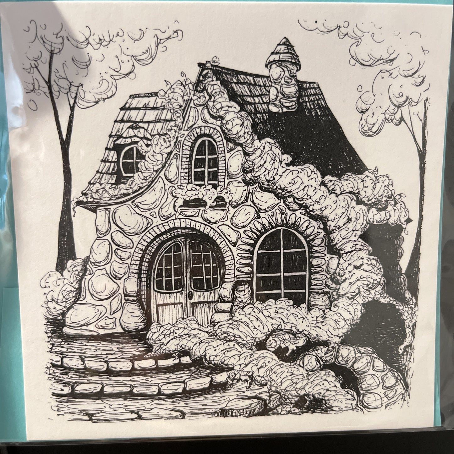 Biophilia & Ink Hand-Drawn Card