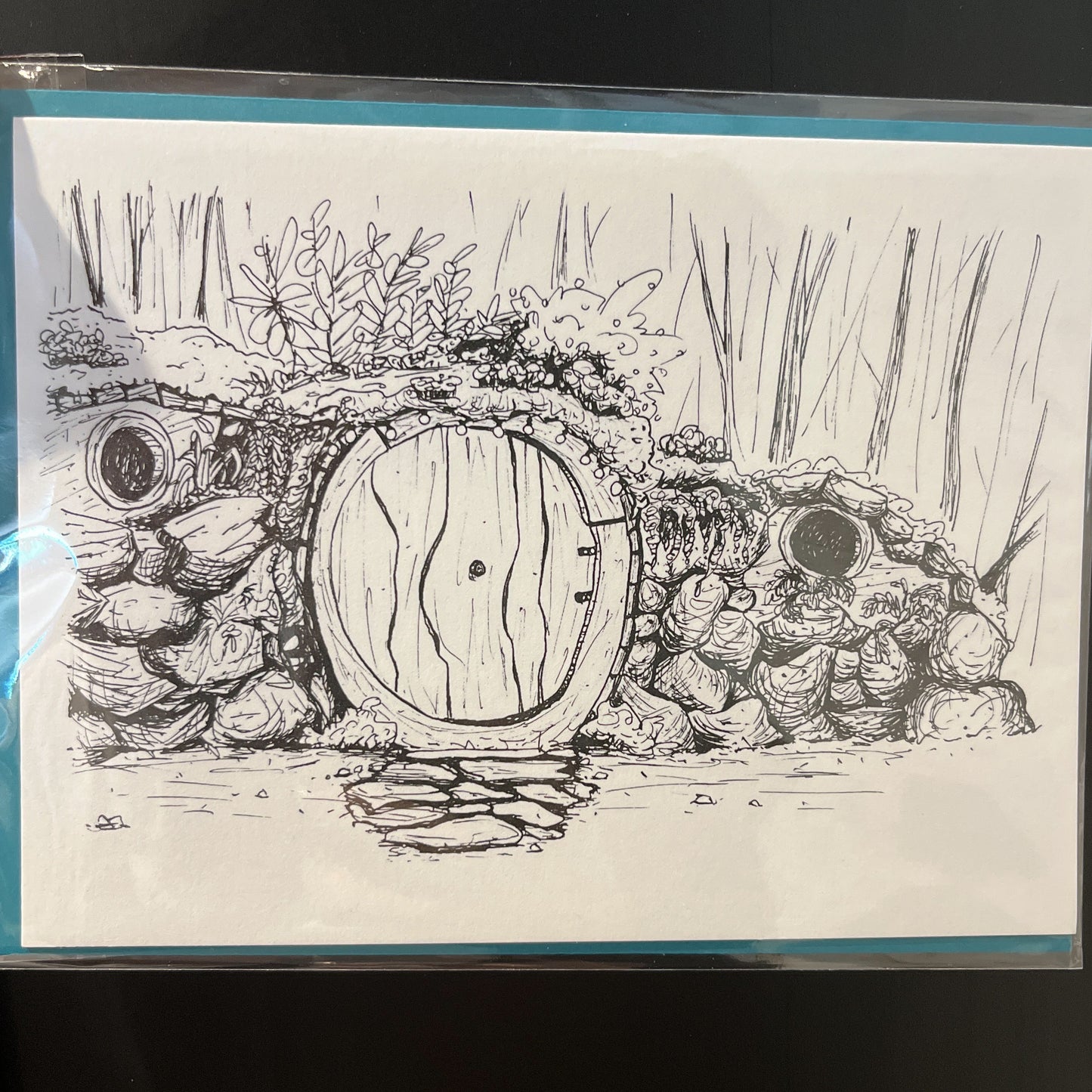 Biophilia & Ink Hand-Drawn Card
