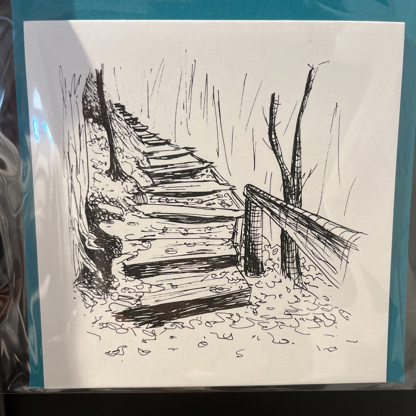 Biophilia & Ink Hand-Drawn Card