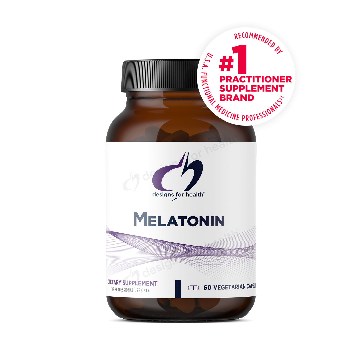 Designs for Health Melatonin 3mg - 60 capsules