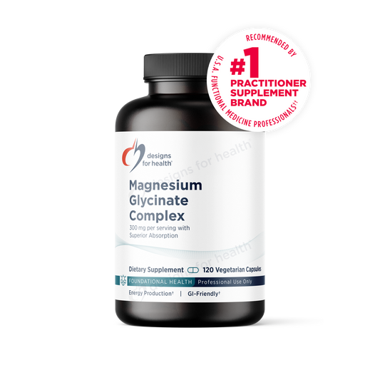 Designs for Health Magnesium Glycinate Complex - 120 cap