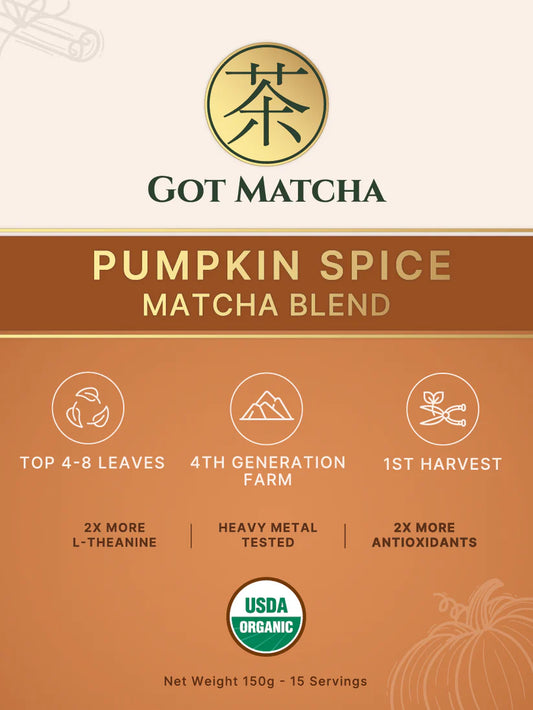 *GotMatcha Pumpkin Spice Tea Organic