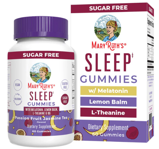 Mary Ruth's Melatonin Sleep Gummies - 60 gummies (30 servings)