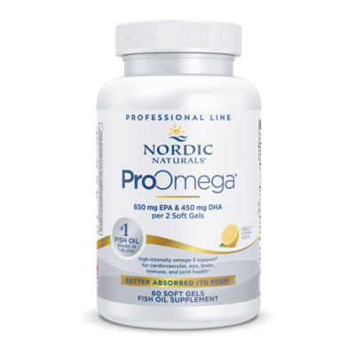 Nordic Naturals ProOmega Lemon 60 Softgels