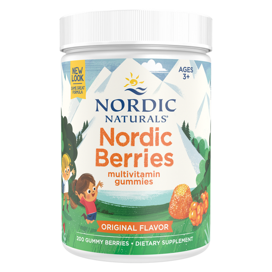 Nordic Naturals Nordic Berries Multivitamin Gummies Orange Lemon - 200 ct