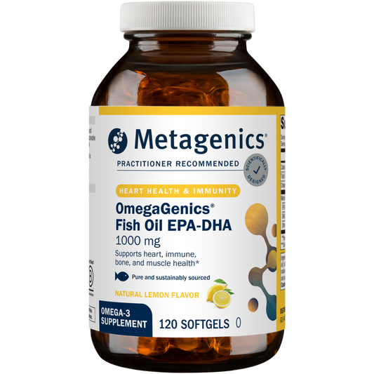 Metagenics Omegagenics EPA-Dha 1000 - Omega-3 Oil 120 ct