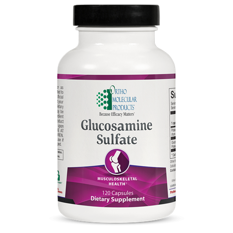 Ortho Molecular Glucosamine Sulfate - 120 caps