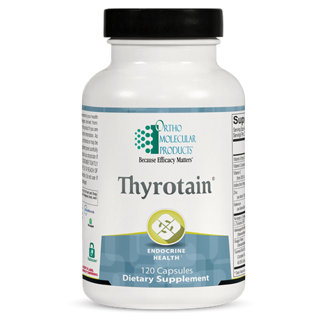 Ortho Molecular Thyrotain - 120 caps