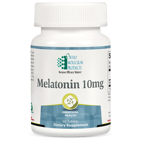 Ortho Molecular Melatonin 10 mg - 60 caps