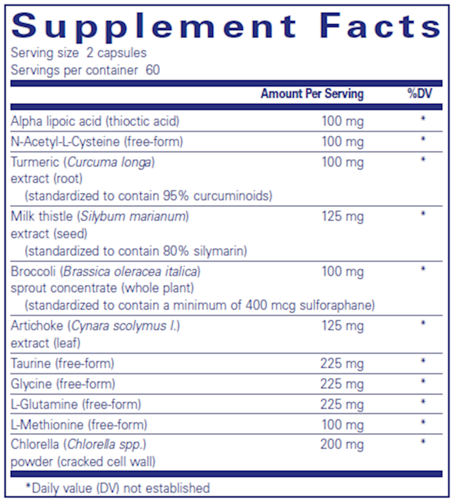 Pure Encapsulations Liver G.I. Detox (120 cap)