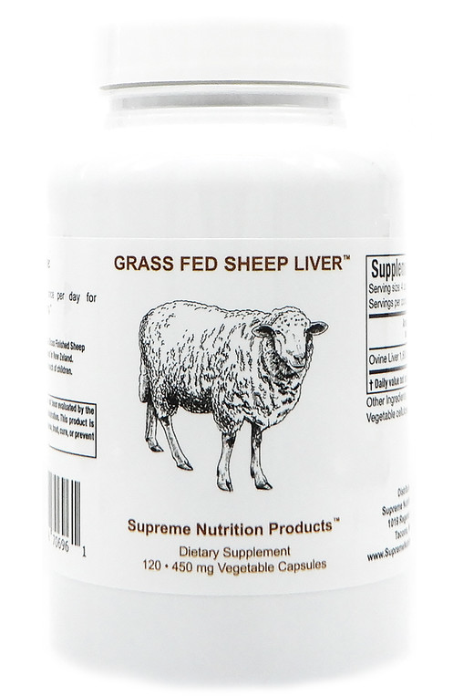 Supreme Nutrition Grass Fed Sheep Liver