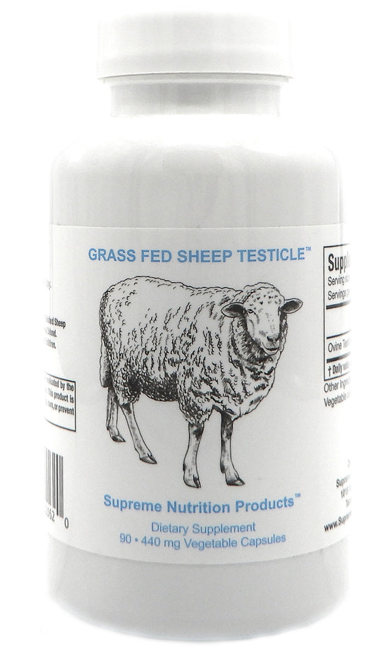 Supreme Nutrition Grass Fed Sheep Testicle - 90 caps