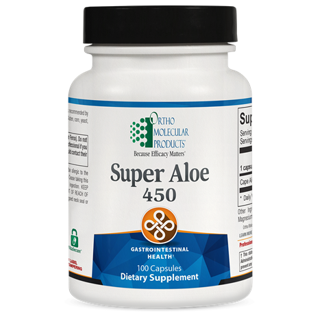Ortho Molecular Super Aloe 450 - 100 caps