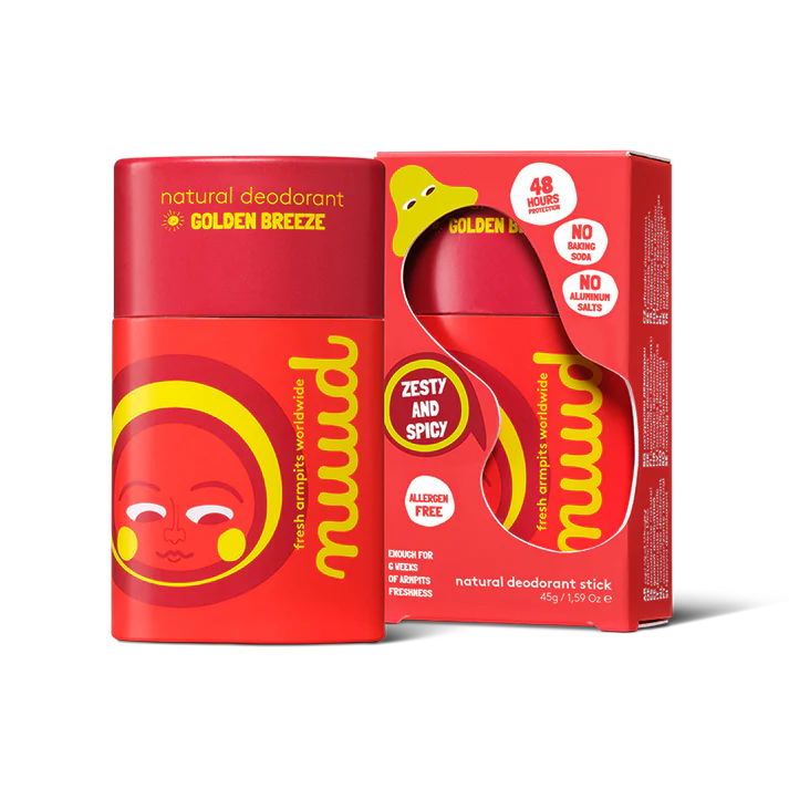 Nuud Deodorant Stick - Golden Breeze