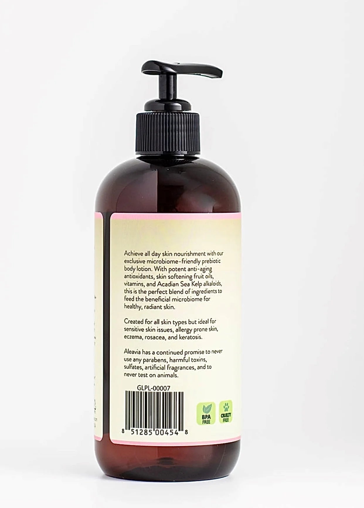 Aleavia Prebiotic Lotion - 12 oz. - Wholistic Nutrition - Hair, Skin & Body Care - Aleavia