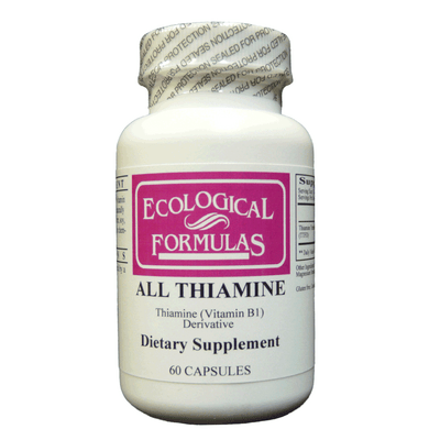 All Thiamine (fat soluble B1 - TTFD, 50 mg capsule) (250 capsules) - Wholistic Nutrition - Wholistic Nutrition