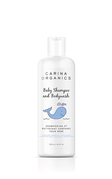 Baby Shampoo & Body Wash - 250 ml - Wholistic Nutrition - Hair, Skin & Body Care - Carina Organics