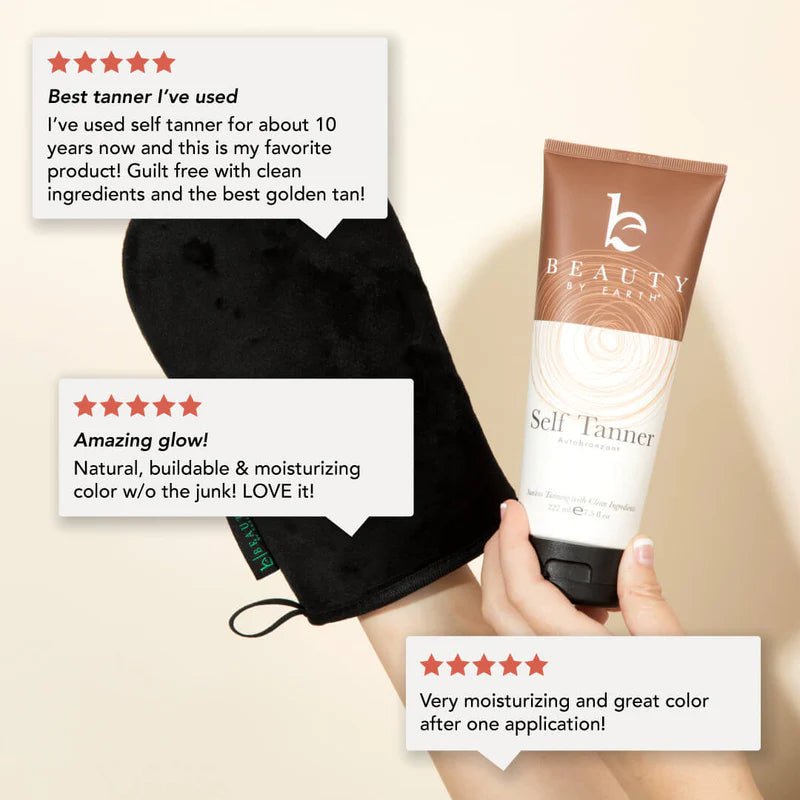 Beauty by Earth Self Tanner Lotion - Wholistic Nutrition - Hair, Skin & Body Care - Beauty by Earth
