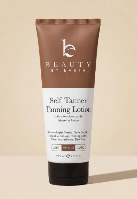 Beauty by Earth Self Tanner Lotion - 7.5 oz. - Wholistic Nutrition-Hair, Skin & Body Care-Beauty by Earth