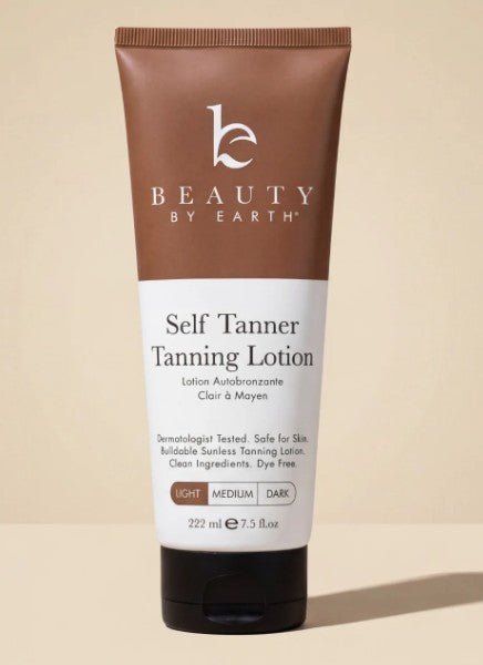 Beauty by Earth Self Tanner Lotion - 7.5 oz. - Wholistic Nutrition-Hair, Skin & Body Care-Beauty by Earth