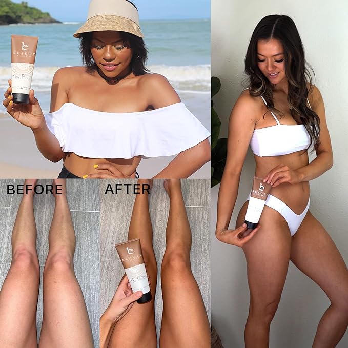 Beauty by Earth Self Tanner Lotion - Wholistic Nutrition - Hair, Skin & Body Care - Beauty by Earth