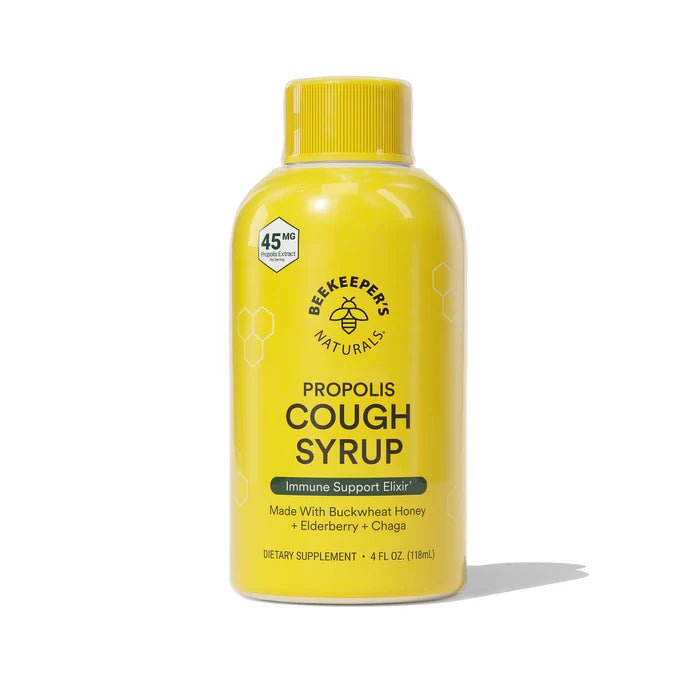 Beekeeper's Naturals Propolis Cough Syrup - Wholistic Nutrition - Wholistic Medicine Cabinet - Beekeeper's Naturals