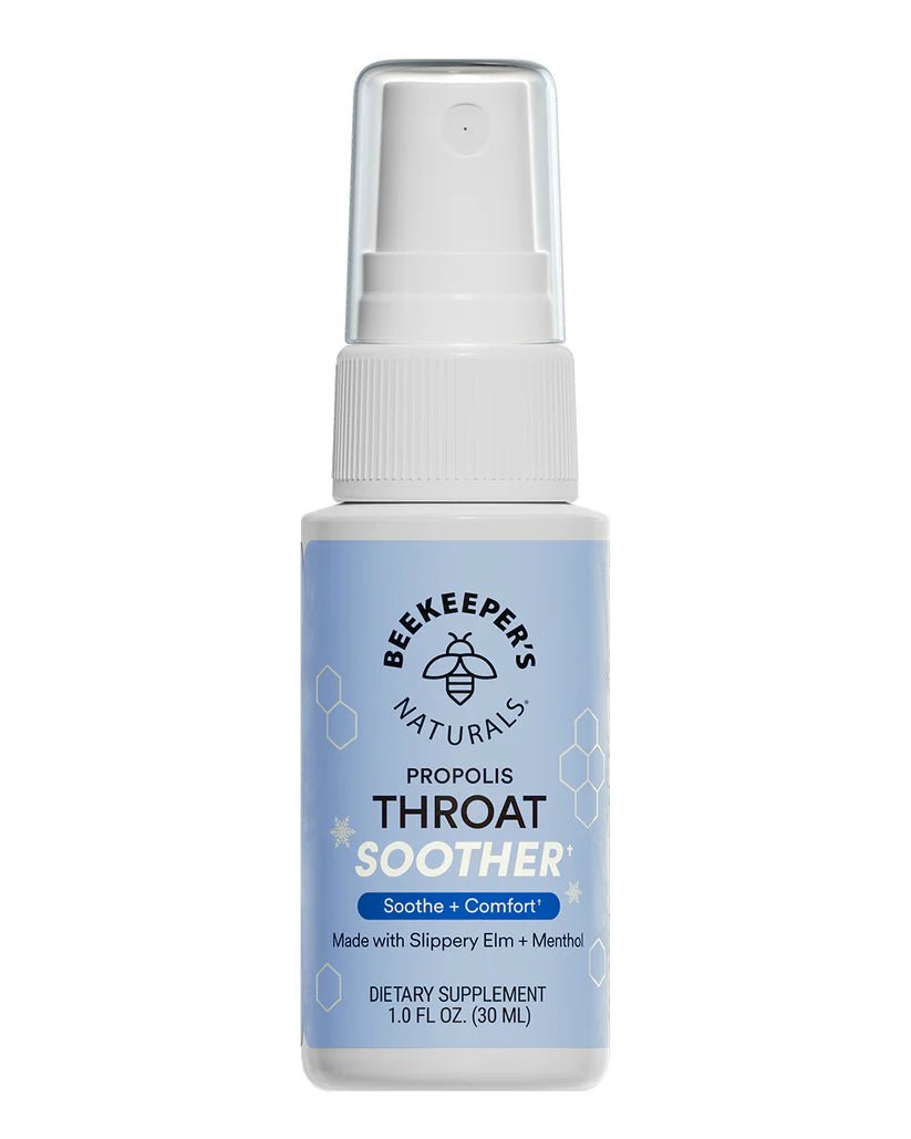 Beekeeper's Naturals Propolis Throat Soother - Wholistic Nutrition - Wholistic Medicine Cabinet - Beekeeper's Naturals