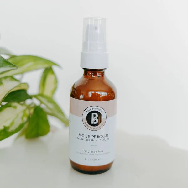 Bella Botanicals - Moisture Boost Facial Serum with Hyaluronic Acid and Algae - Wholistic Nutrition - Hair, Skin & Body Care - Bella Botanicals