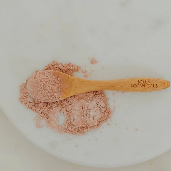 Bella Botanicals - Rose Clay Face Mask - Wholistic Nutrition - Hair, Skin & Body Care - Bella Botanicals
