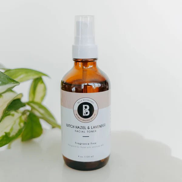 Bella Botanicals - Witch Hazel and Lavender Hydrosol Facial Toner - Wholistic Nutrition - Hair, Skin & Body Care - Bella Botanicals