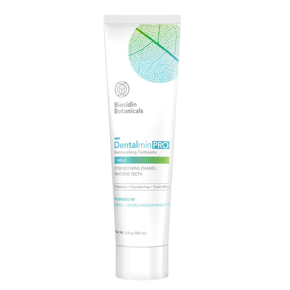 Biocidin Botanicals Dentalmin PRO Remineralizing Toothpaste 3.4 ounces - Wholistic Nutrition - Wellness Supplements - Biocidin