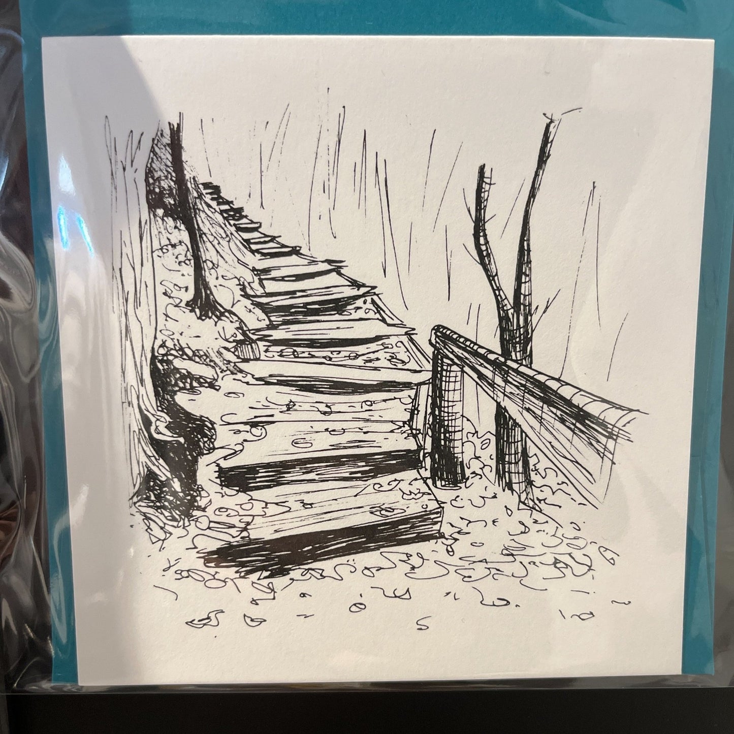 Biophilia & Ink Hand - Drawn Card - Wholistic Nutrition - Greeting Card - Biophilia & Ink