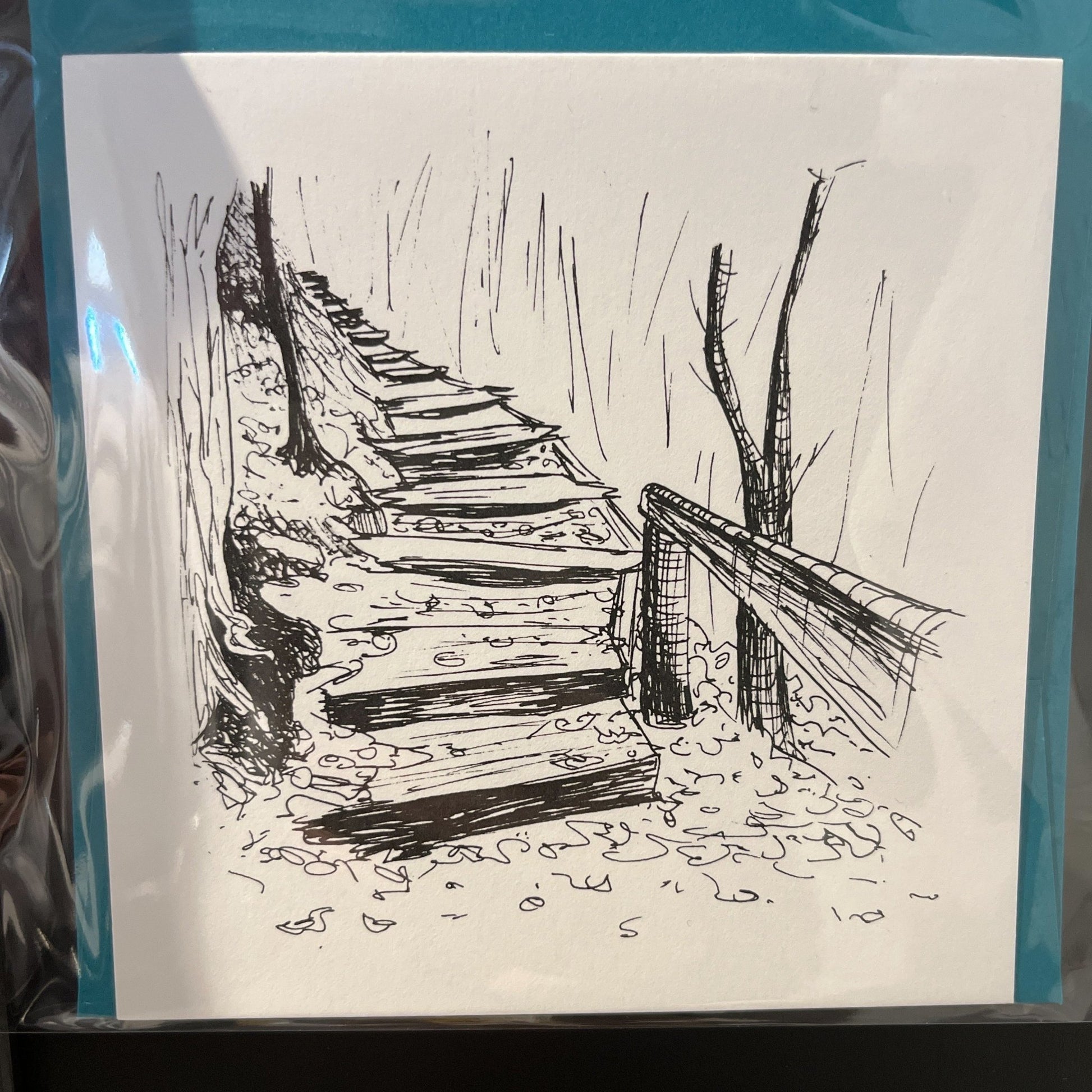 Biophilia & Ink Hand - Drawn Card - Wholistic Nutrition - Greeting Card - Biophilia & Ink