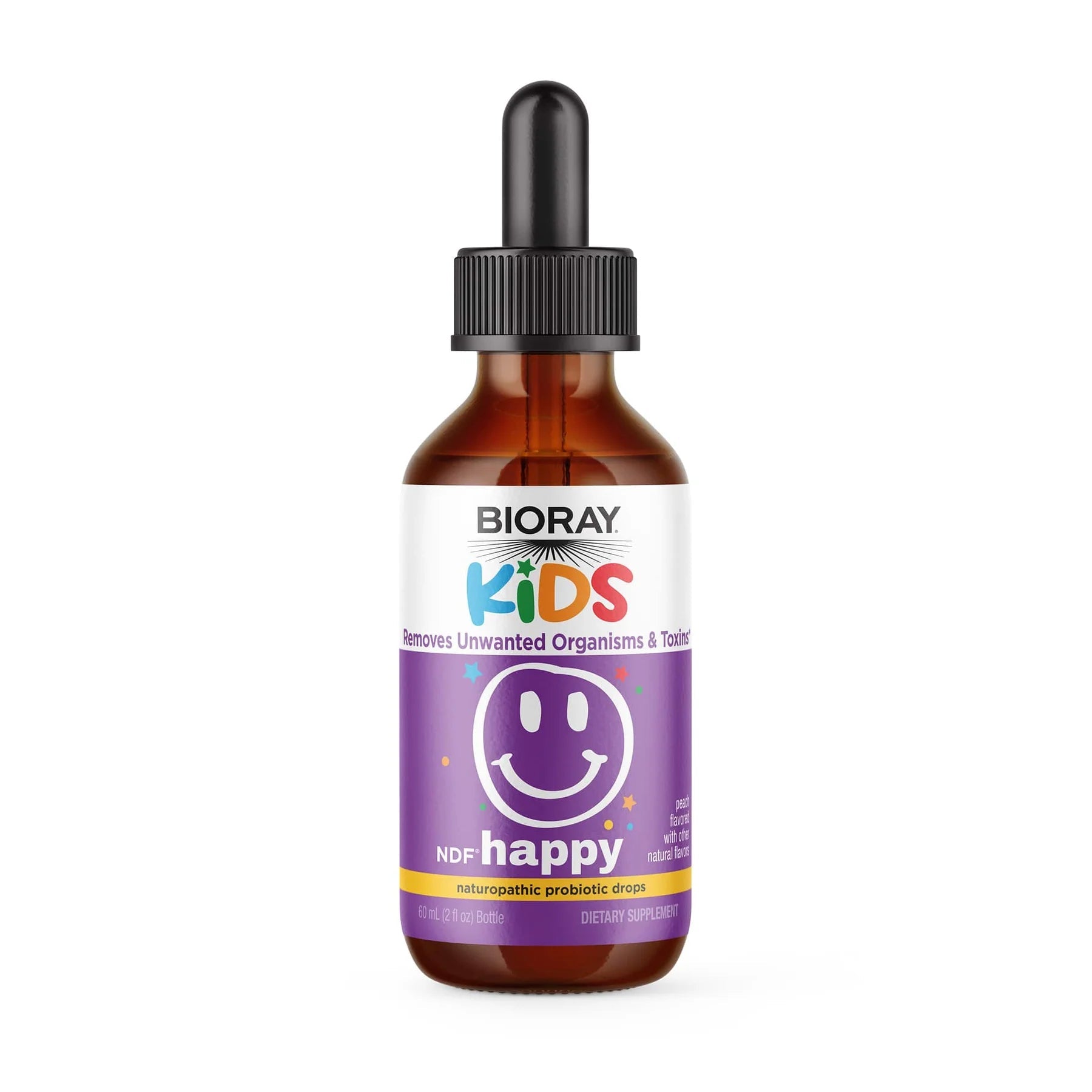 Bioray Kids NDF Happy - 2 oz. - Wholistic Nutrition - Wellness Supplements - Bioray