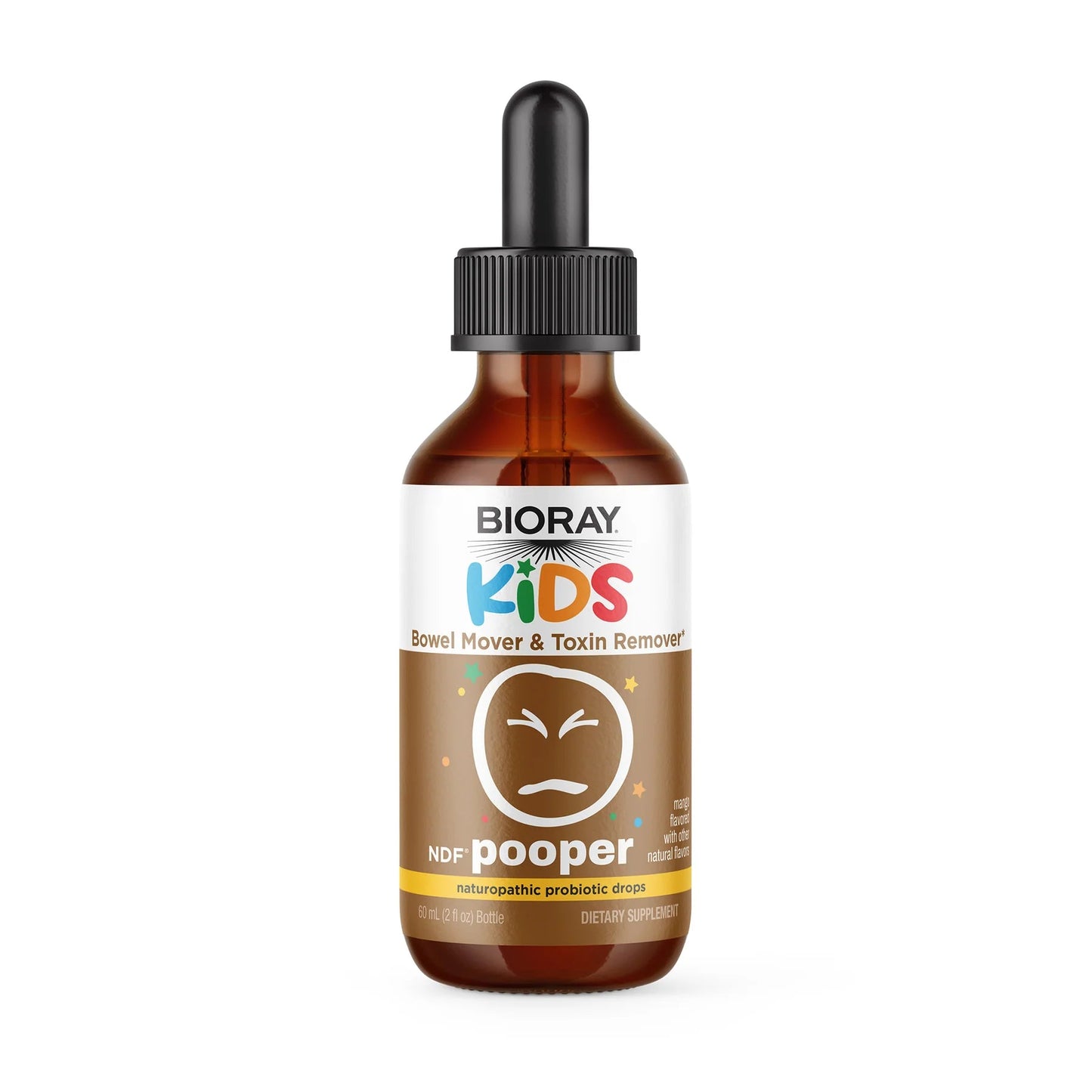 Bioray Kids NDF Pooper - 2 oz. - Wholistic Nutrition - Wellness Supplements - Bioray
