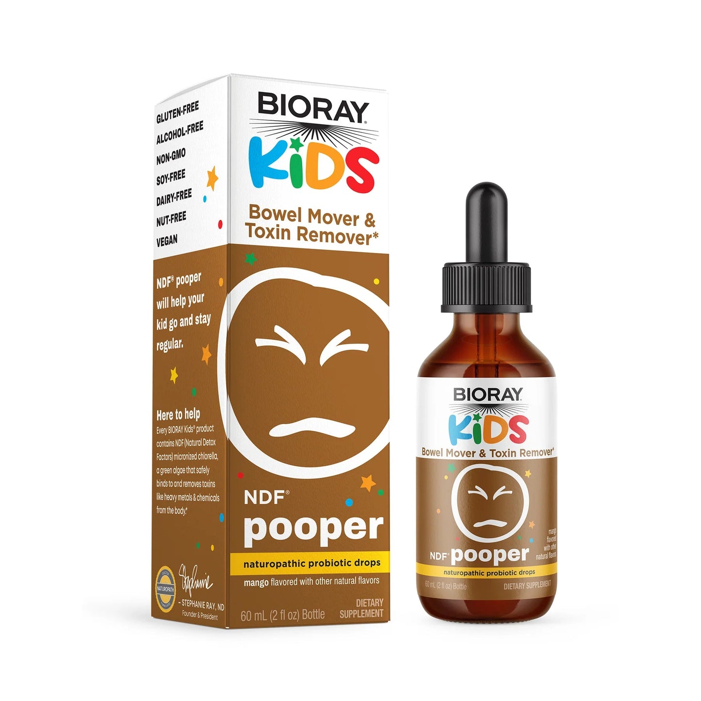 Bioray Kids NDF Pooper - 2 oz. - Wholistic Nutrition - Wellness Supplements - Bioray