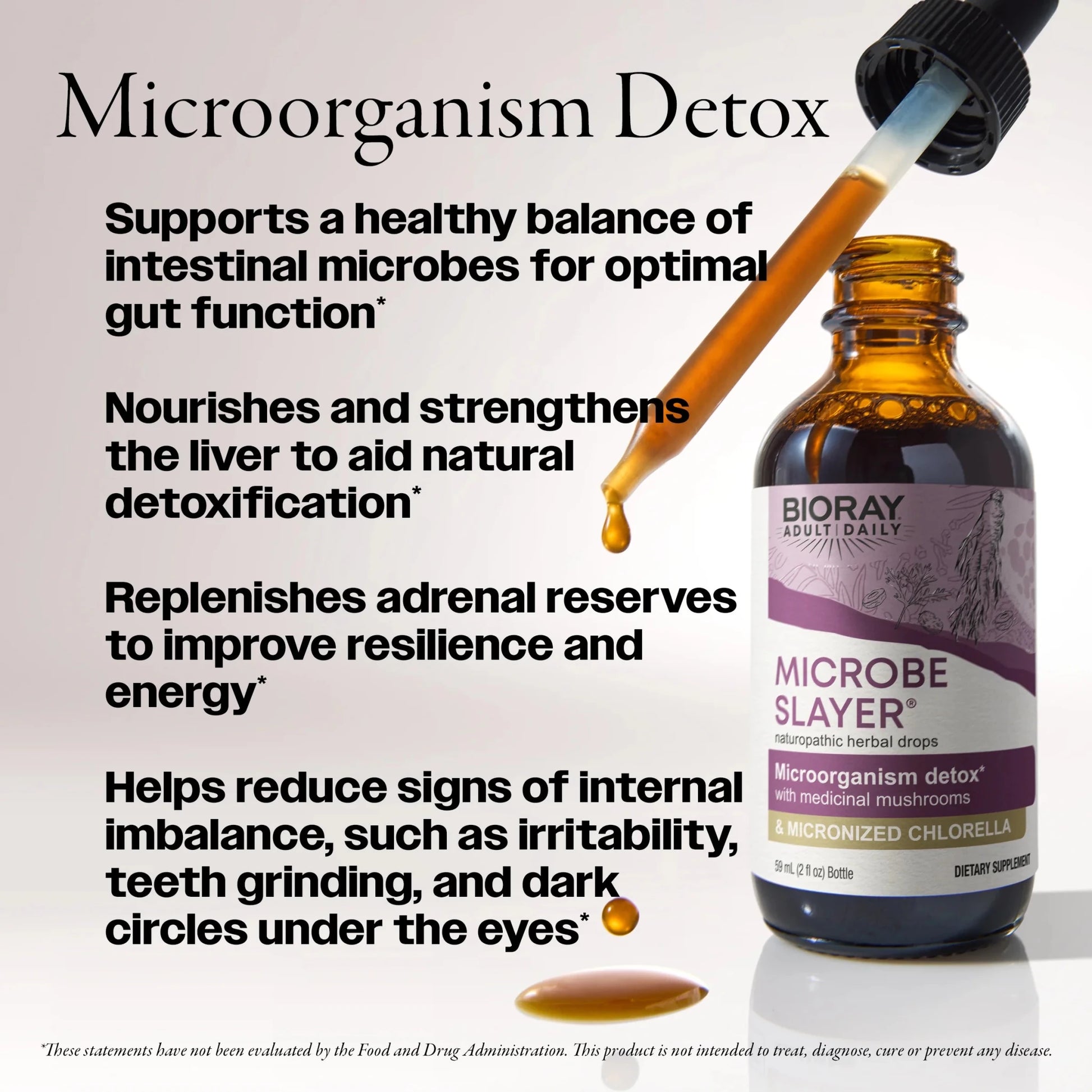 Bioray Microbe Slayer® - 2 oz. - Wholistic Nutrition - Wellness Supplements - Bioray