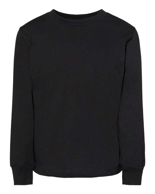 Kid's Embroidered Long Sleeve Tee