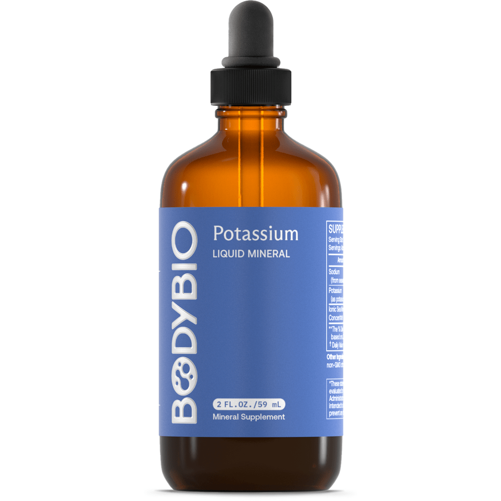 Body Bio Potassium Liquid Mineral 2oz - Wholistic Nutrition - Wholistic Nutrition
