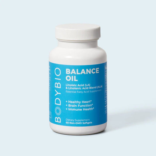 BodyBio Balance Oil 180 caps - Wholistic Nutrition - Wellness Supplements - BodyBio