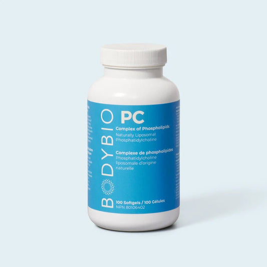 BodyBio PC (100 caps) - Wholistic Nutrition - Wellness Supplements - BodyBio